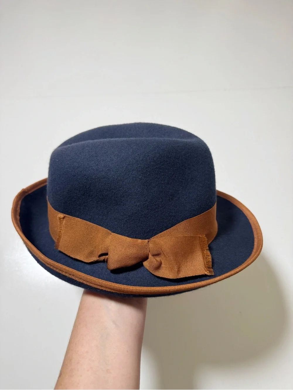 Urban Outfitters Cooperative Navy Blue Wool Hat